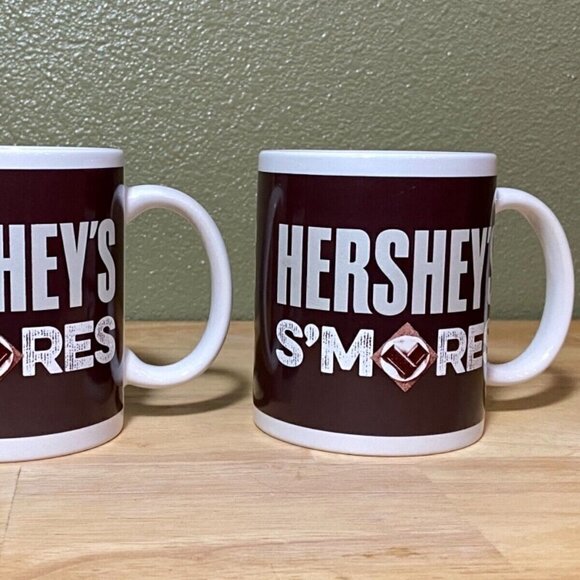 Hershey’s S’mores Mugs • Set Of 2 • Galerie • Dishwasher & Mircowave Safe • EUC - Picture 2 of 9